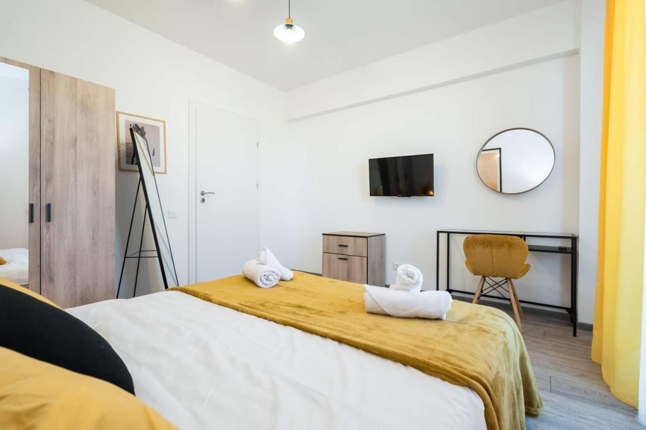 Carol New Building With Balcony Apartment Bucureşti Exterior foto